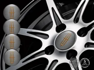 Lincoln Wheel Stickers Edition Premium Epoxy Labels